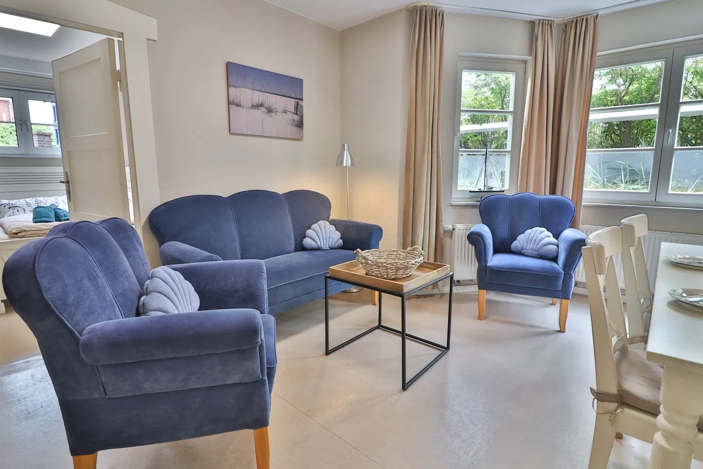 Villa Westend - Wohnung 4 Langeoog - Wohnzimmer