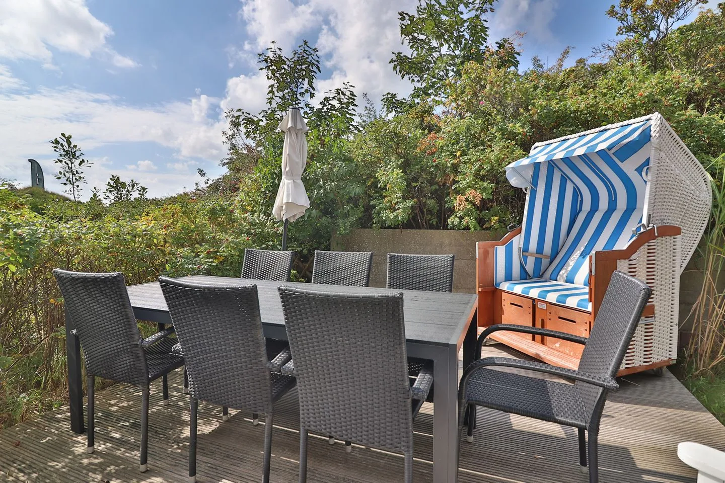 Villa Westend - Wohnung 4 Langeoog - Terrasse