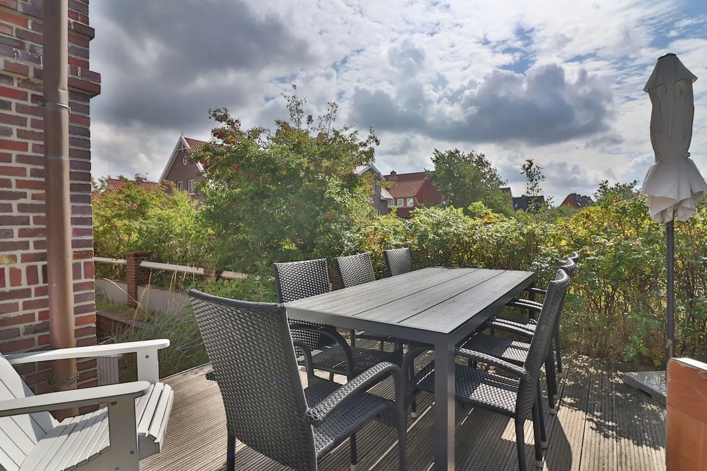 Villa Westend - Wohnung 4 Langeoog - Terrasse