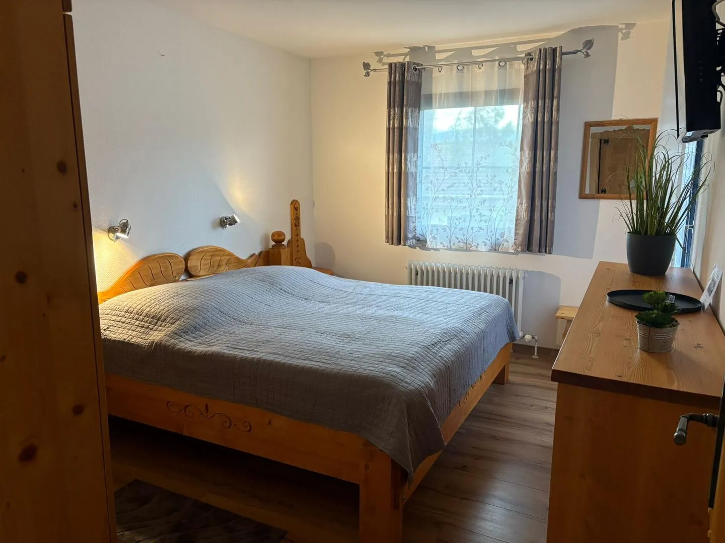 Feriendorf Hochbergle Haus 34 Lechbruck am See - Schlafzimmer
