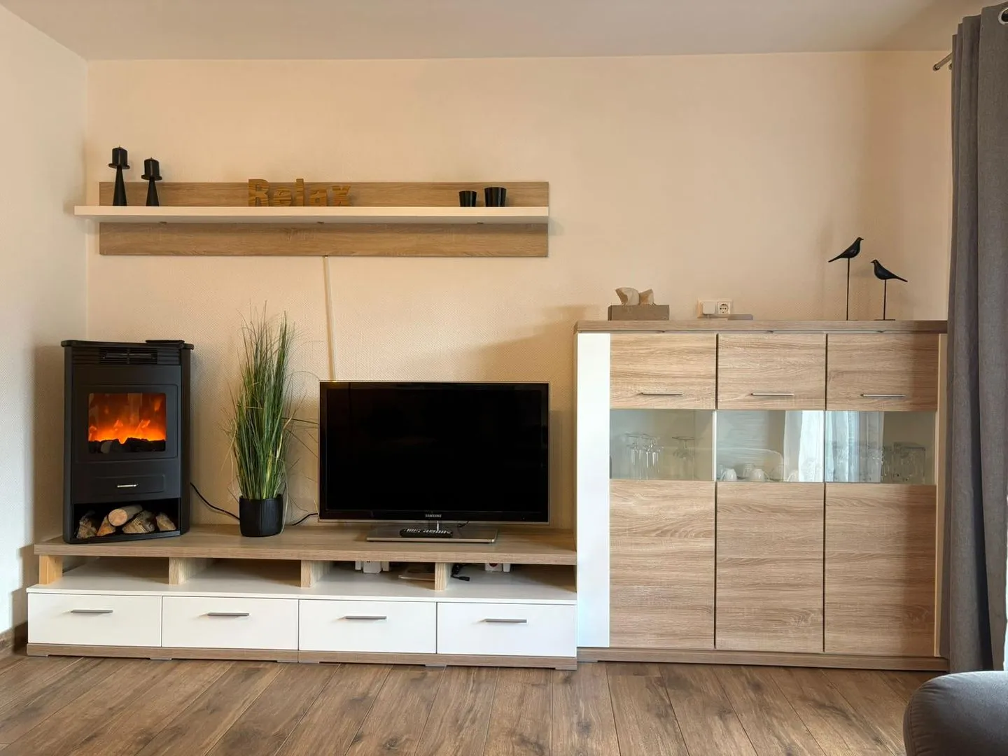 Feriendorf Hochbergle Haus 34 Lechbruck am See - Wohnzimmer
