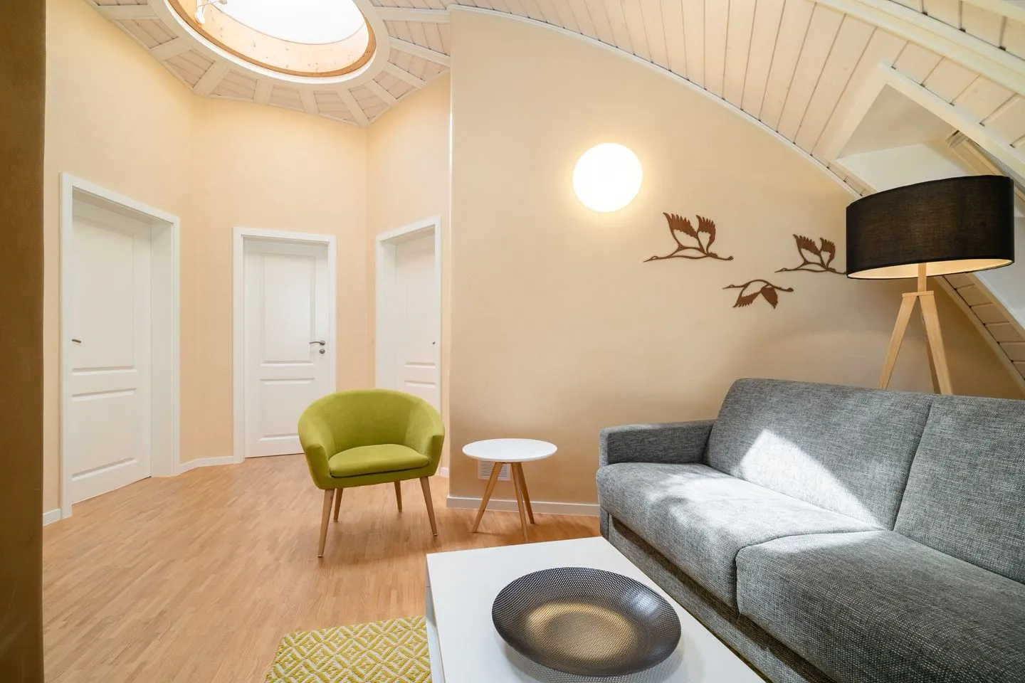 Kugelhaus Solveig Tollensesee – Penzlin/Wustrow - Ferienhaus Solveig - Kugelhaus am Tollensesee - besonderes, rundes Deckenfenster