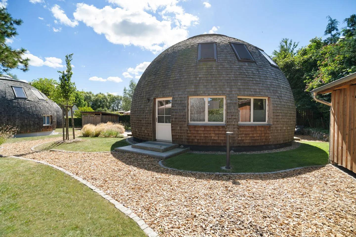 Kugelhaus Solveig Tollensesee – Penzlin/Wustrow - Ferienhaus Solveig - Kugelhaus am Tollensesee - Hauseingangsbereich