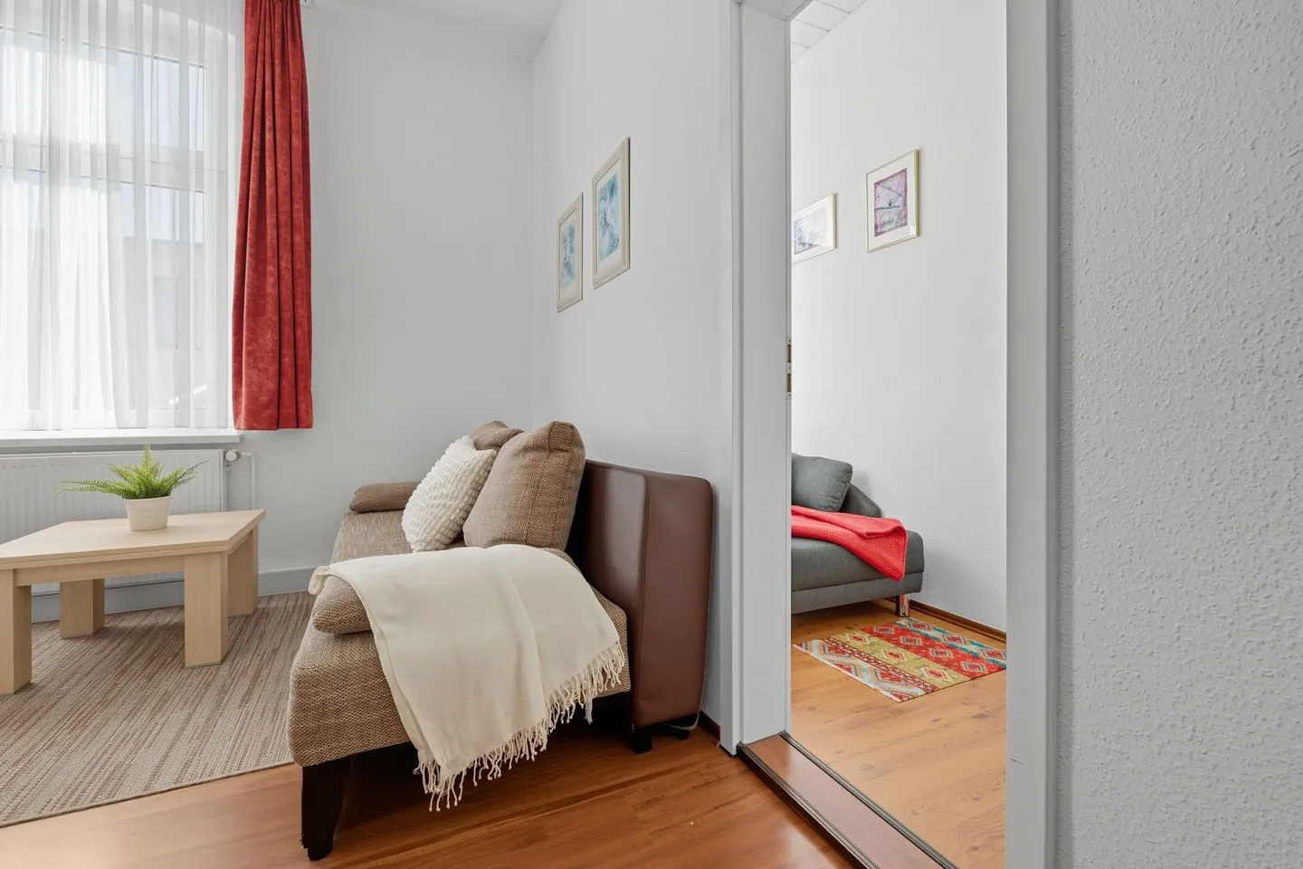 Stranddistel, Haus Gudrun: Whg. 4 Zinnowitz - Wohnzimmer