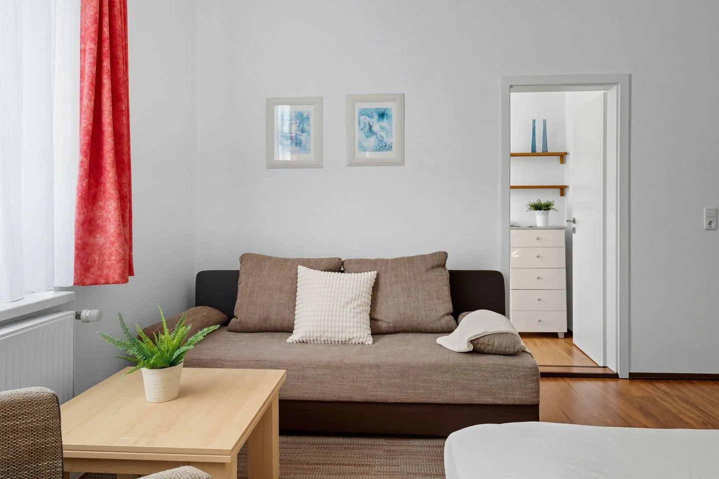 Stranddistel, Haus Gudrun: Whg. 4 Zinnowitz - Wohnzimmer