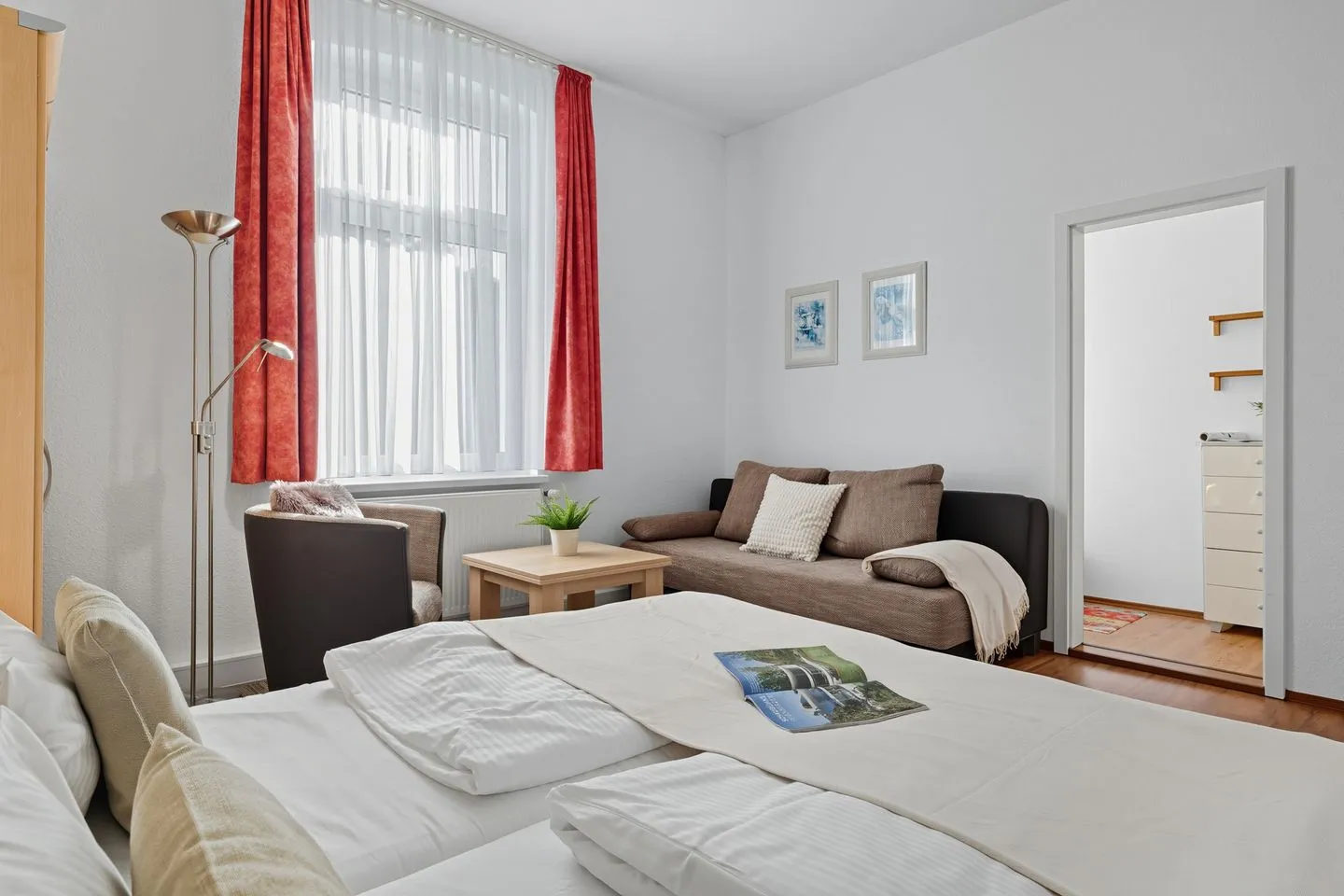 Stranddistel, Haus Gudrun: Whg. 4 Zinnowitz - Wohnzimmer