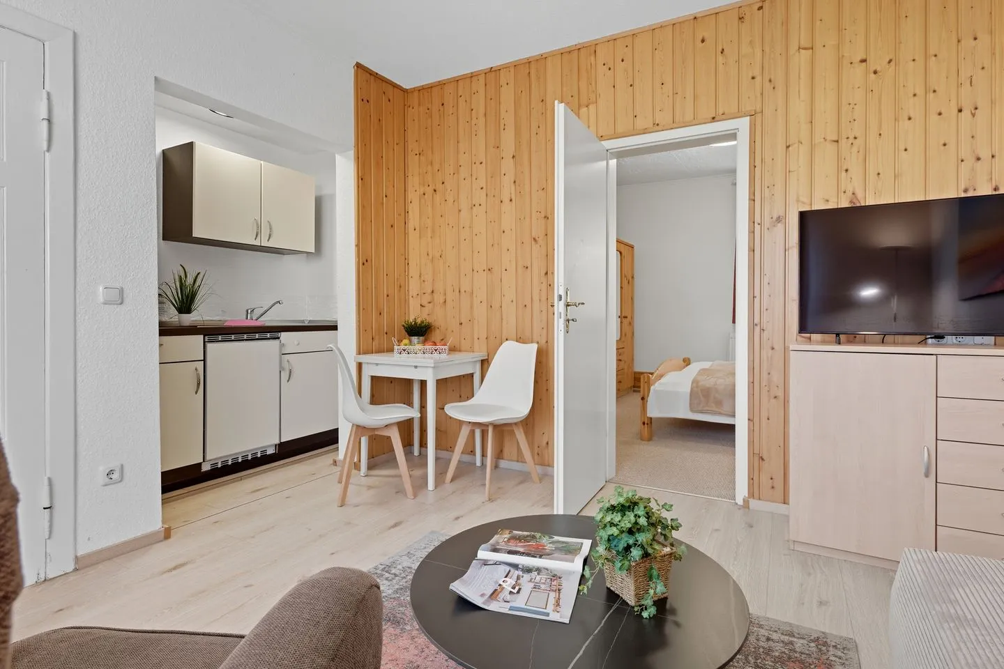 Stranddistel, Haus Gudrun: Whg. 5 Zinnowitz - Wohnzimmer