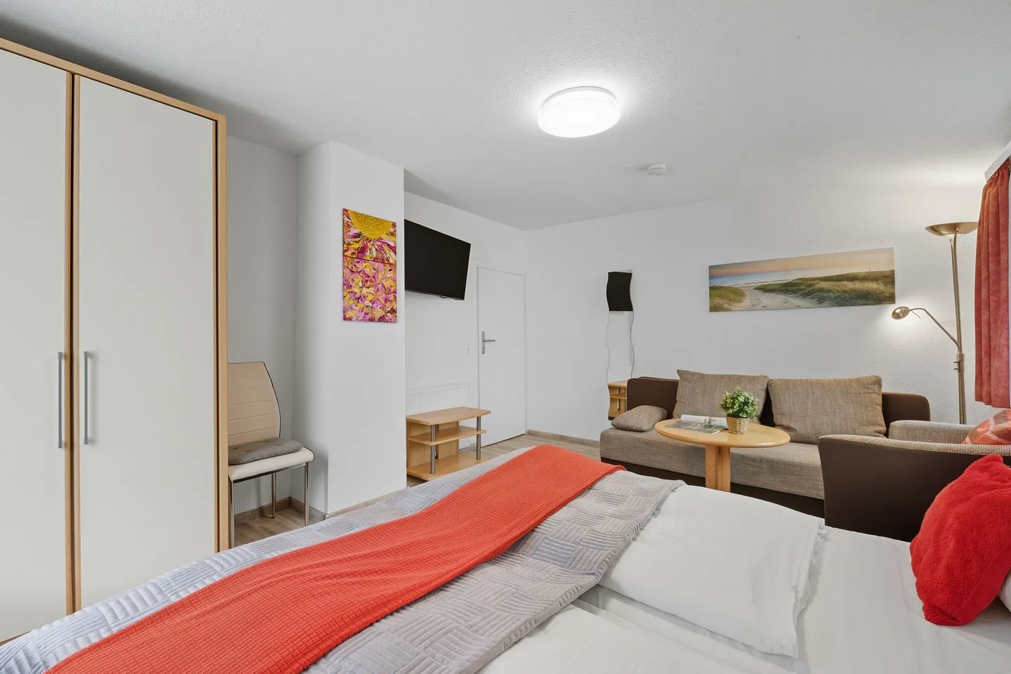 Stranddistel, Haus Gudrun: Whg. 7 Zinnowitz - Wohnzimmer