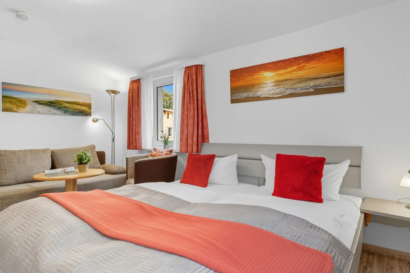 Stranddistel, Haus Gudrun: Whg. 7 Zinnowitz - Bett