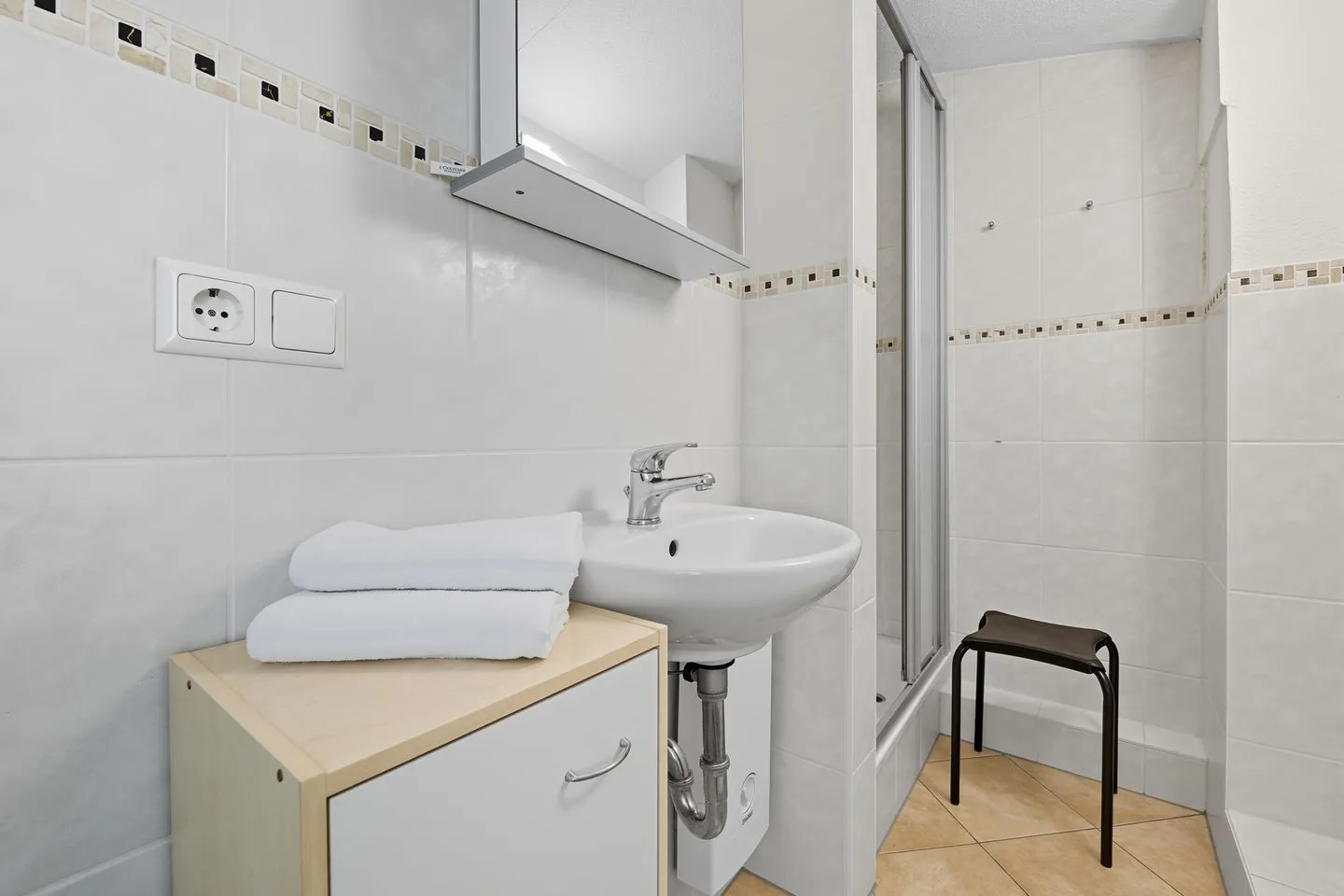 Stranddistel, Haus Gudrun: Whg. 7 Zinnowitz - Badezimmer