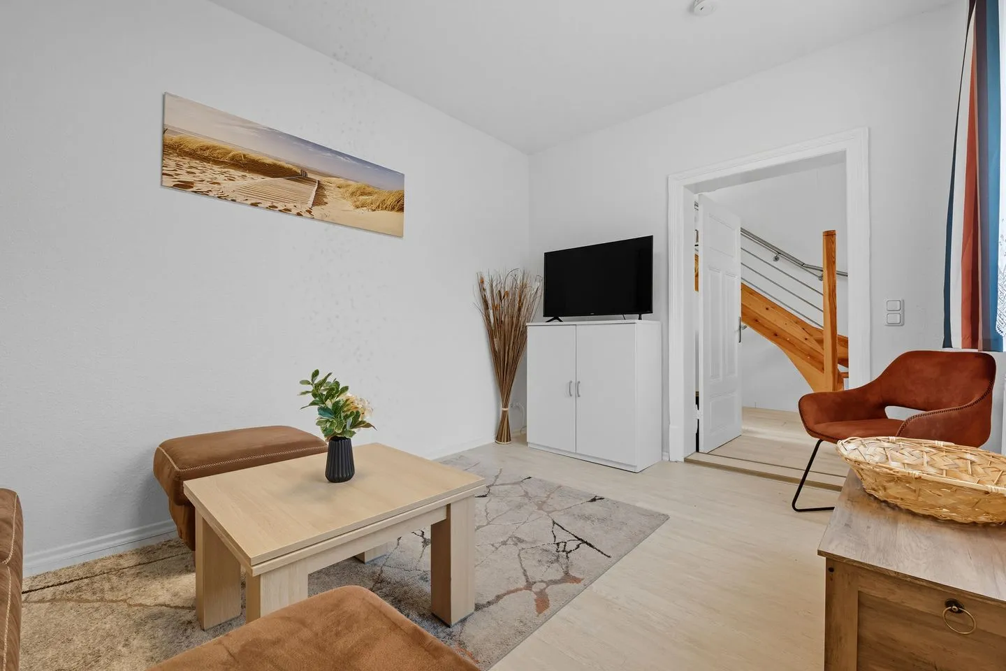 Stranddistel, Haus Gudrun: Whg. 8 Zinnowitz - Wohnzimmer