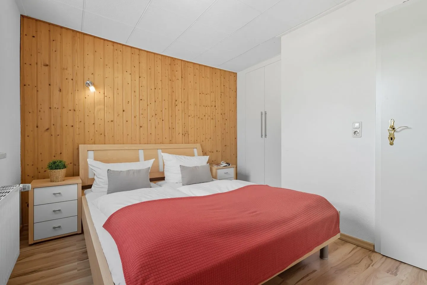 Stranddistel, Haus Gudrun: Whg. 8 Zinnowitz - Schlafzimmer