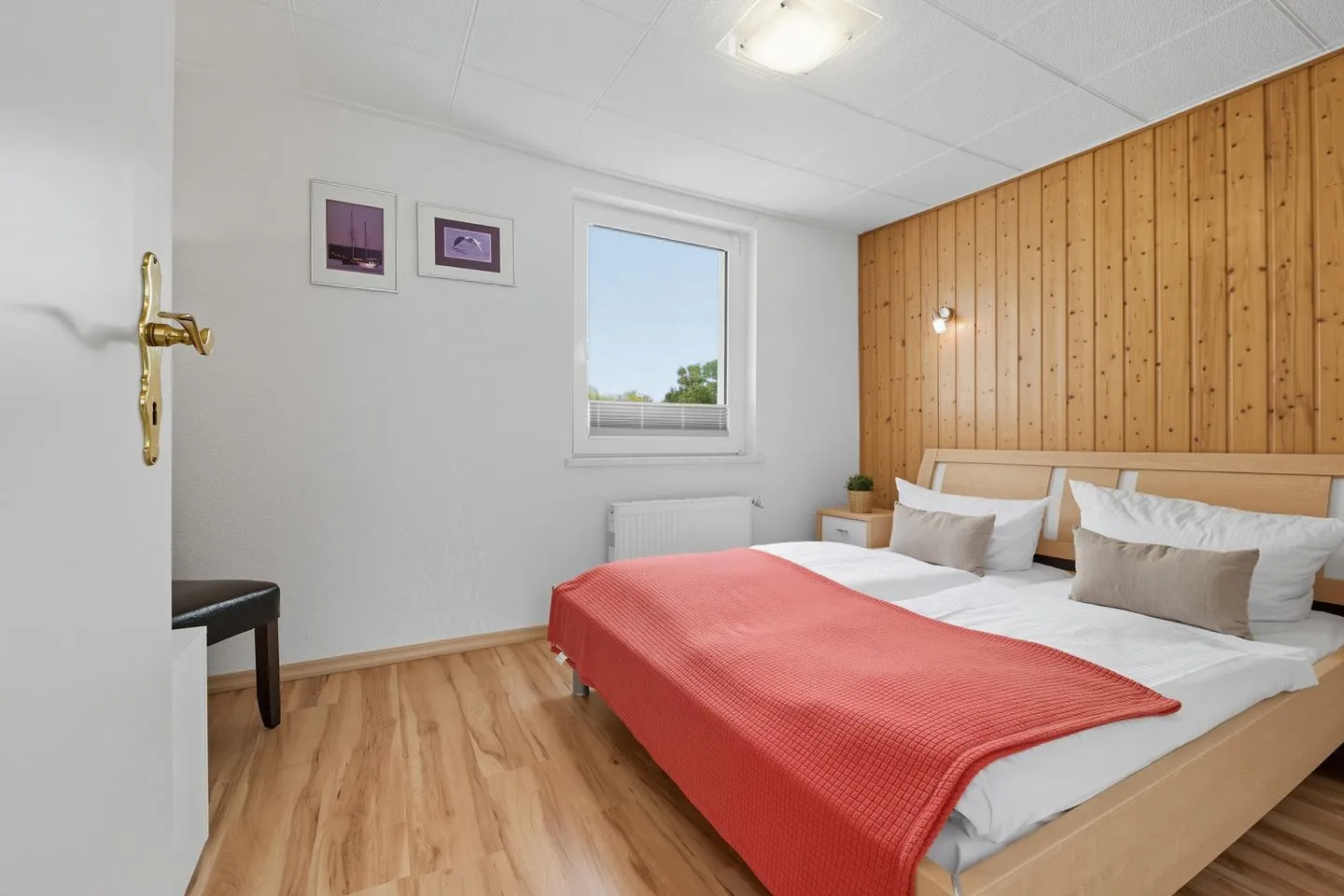 Stranddistel, Haus Gudrun: Whg. 8 Zinnowitz - Schlafzimmer