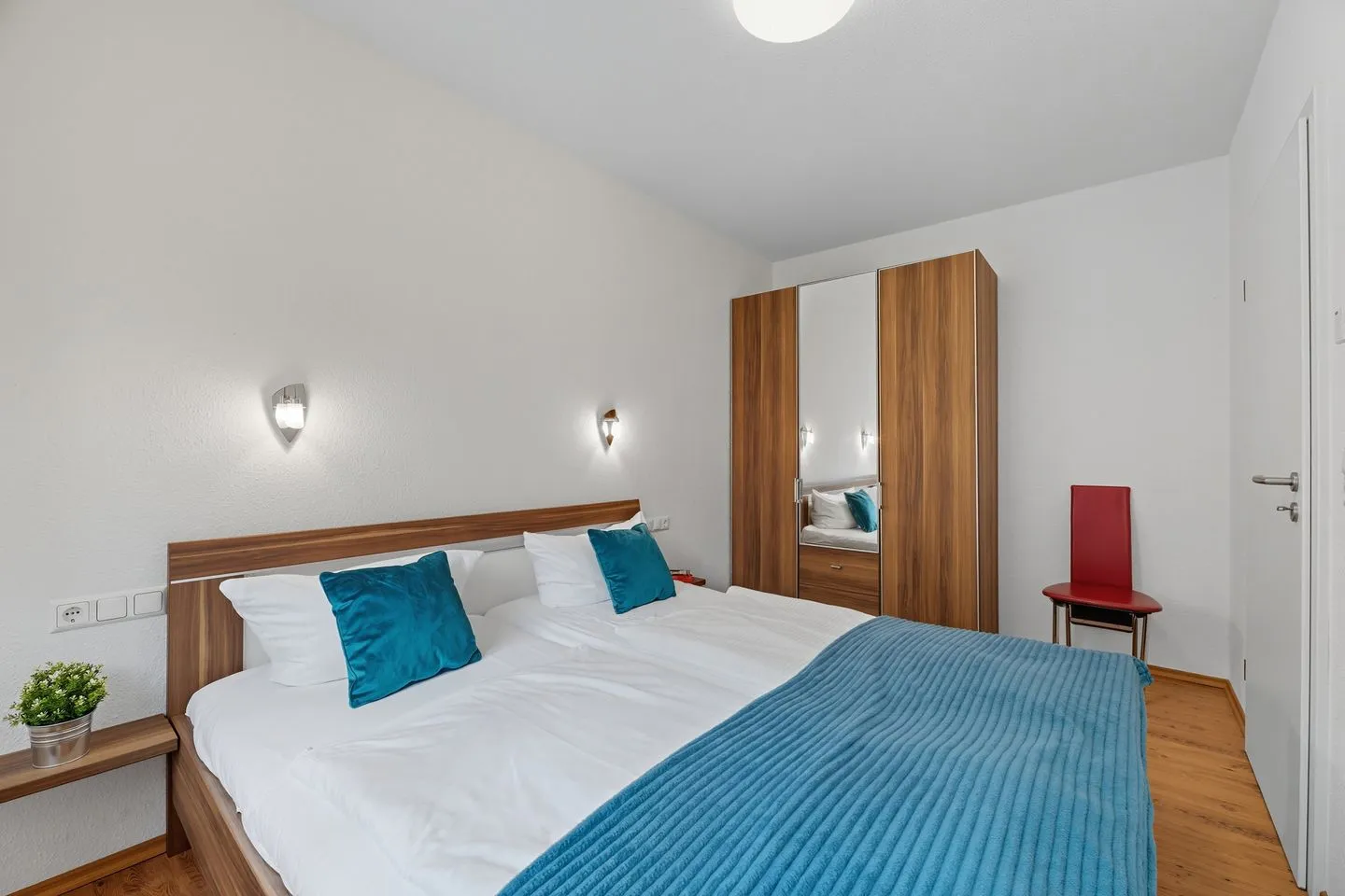 Villa Stranddistel, Whg. 2 Zinnowitz - Schlafzimmer