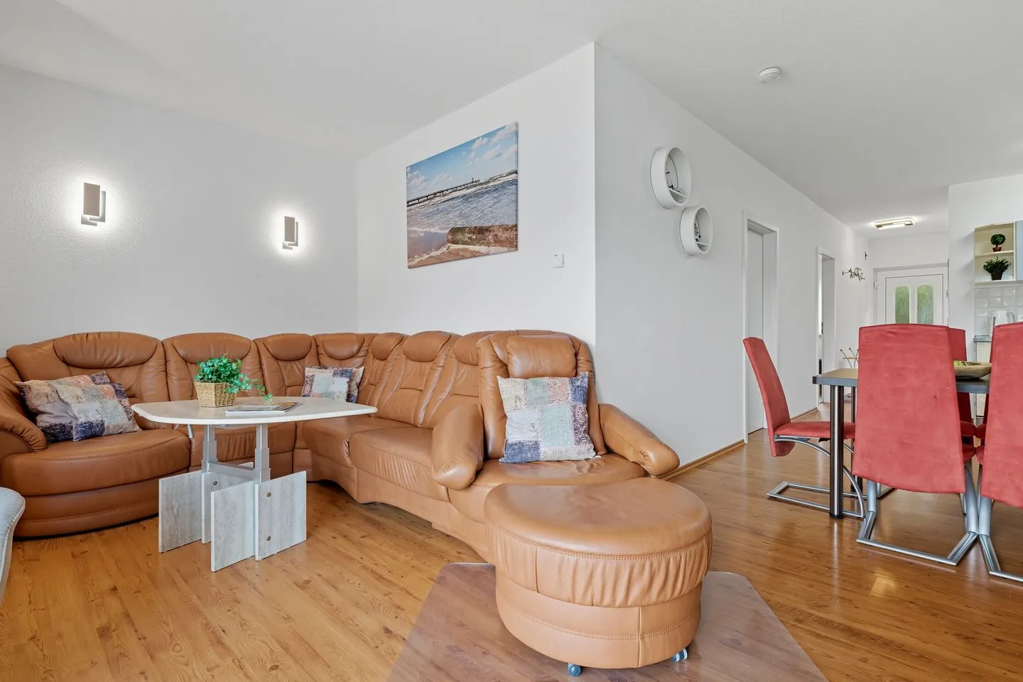 Villa Stranddistel, Whg. 3 Zinnowitz - Wohnzimmer