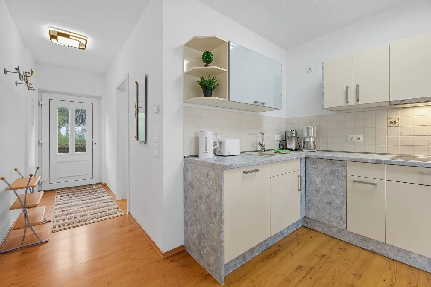 Villa Stranddistel, Whg. 3 Zinnowitz - Küche / Küchenzeile