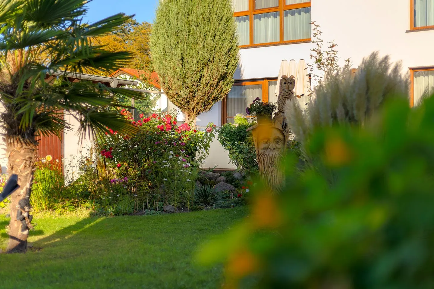 Villa Stranddistel, Whg. 2 Zinnowitz - Garten