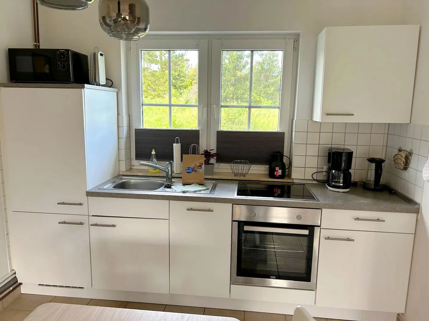 Am Deich Haus 18 Ostseeheilbad Zingst - offene Küchenzeile