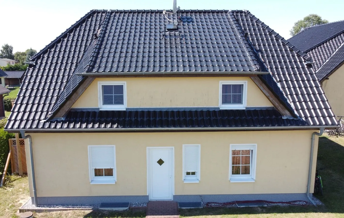 Ferienwohnung Seelenfrieden 6 Alt Reddevitz - Fassade / Eingang