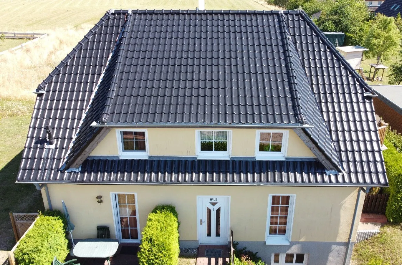 Ferienwohnung Seelenfrieden 6 Alt Reddevitz - Vogelperspektive