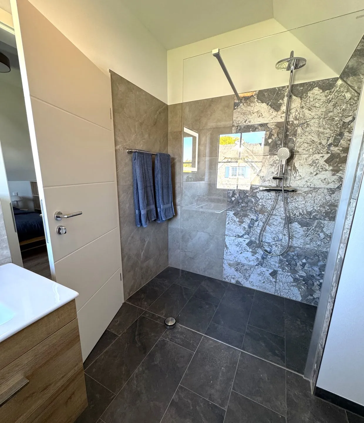 Ferienwohnung Kajüte 1 Poseritz - Badezimmer