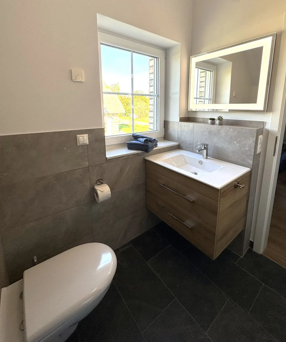 Ferienwohnung Kajüte 1 Poseritz - Badezimmer