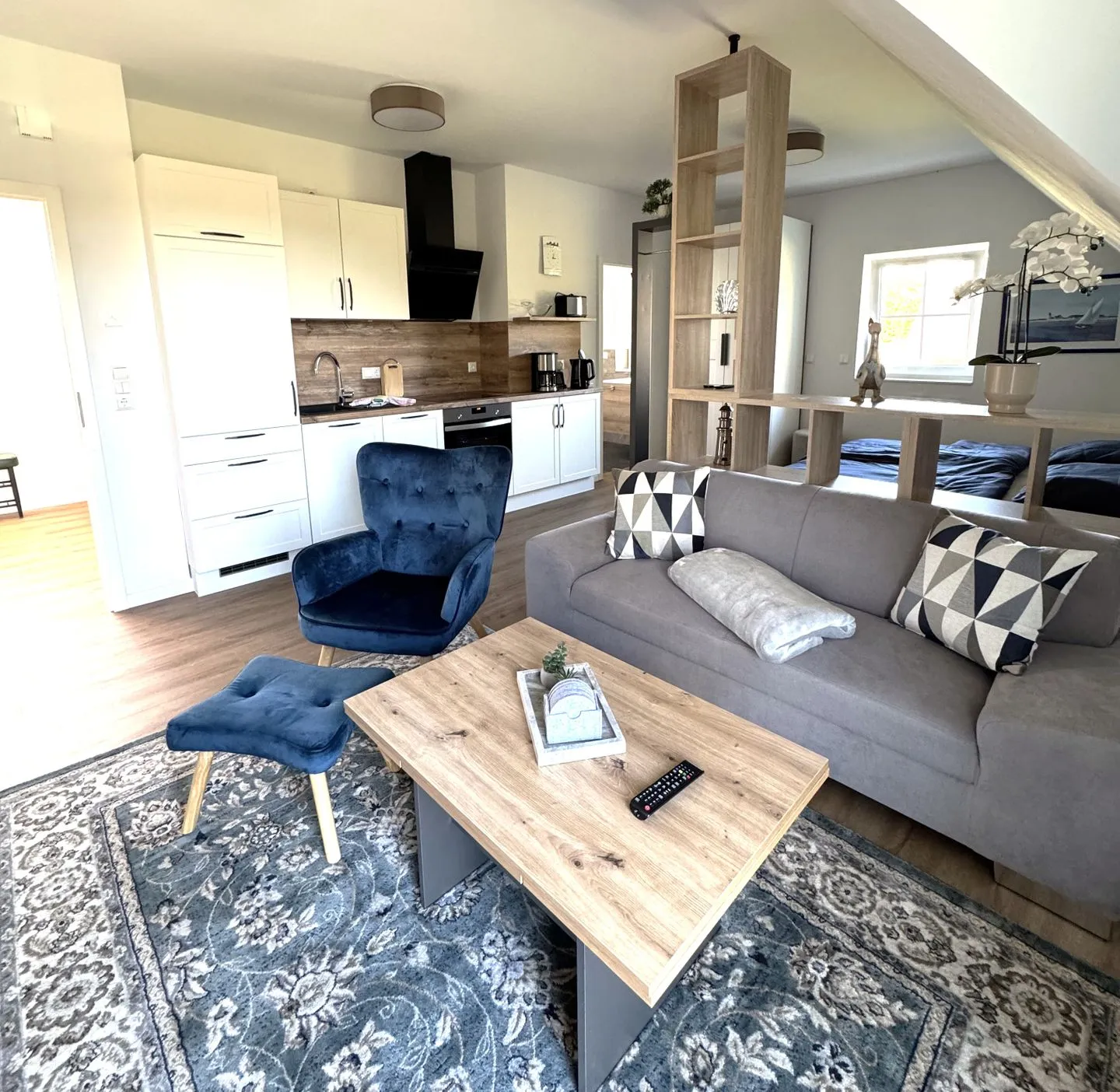 Ferienwohnung Kajüte 1 Poseritz - Wohnzimmer