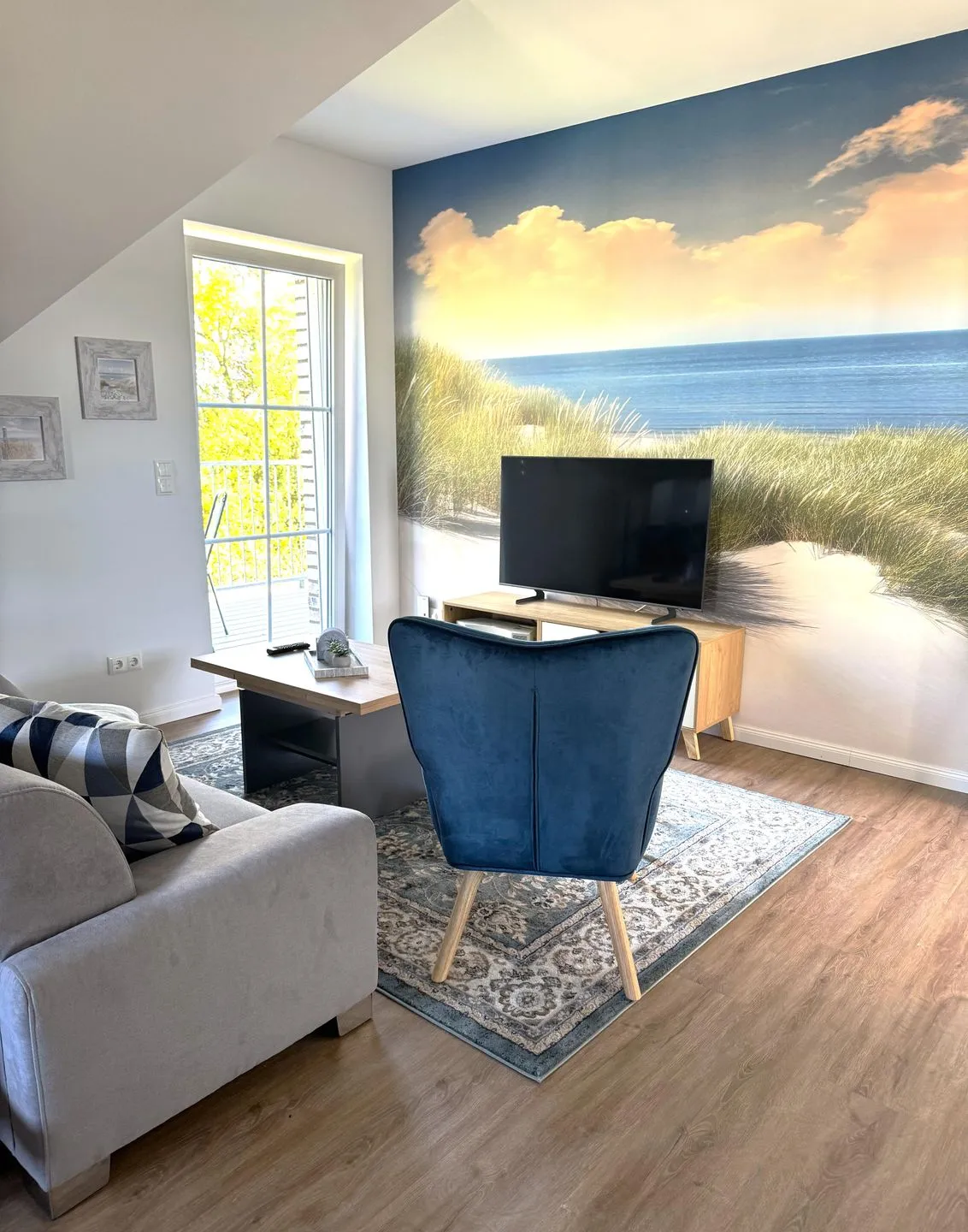 Ferienwohnung Kajüte 1 Poseritz - Wohnzimmer