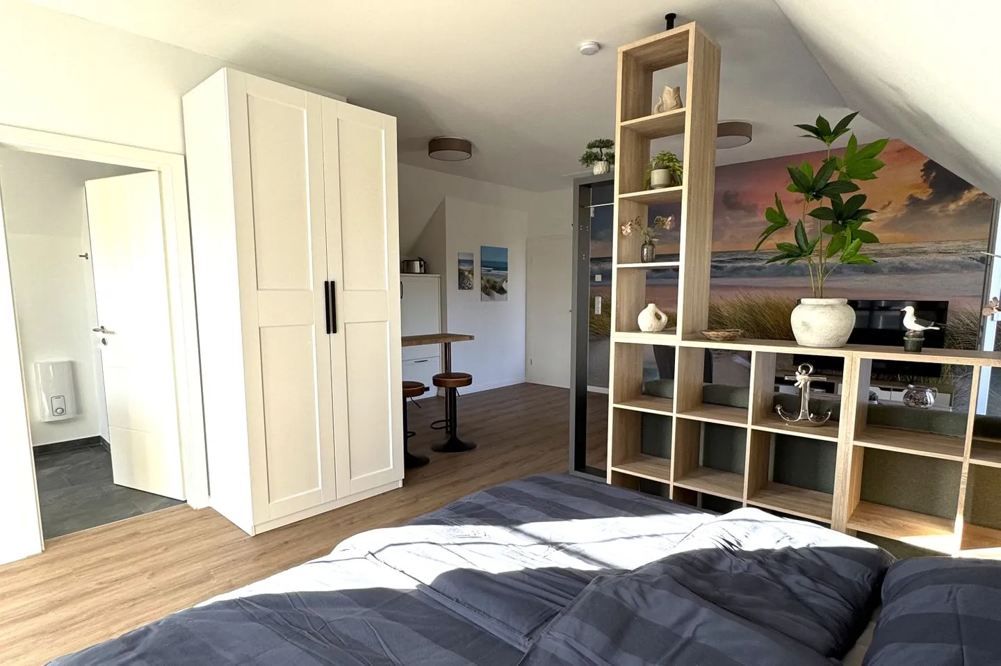 Ferienwohnung Kajüte 2 Poseritz - Wohnzimmer
