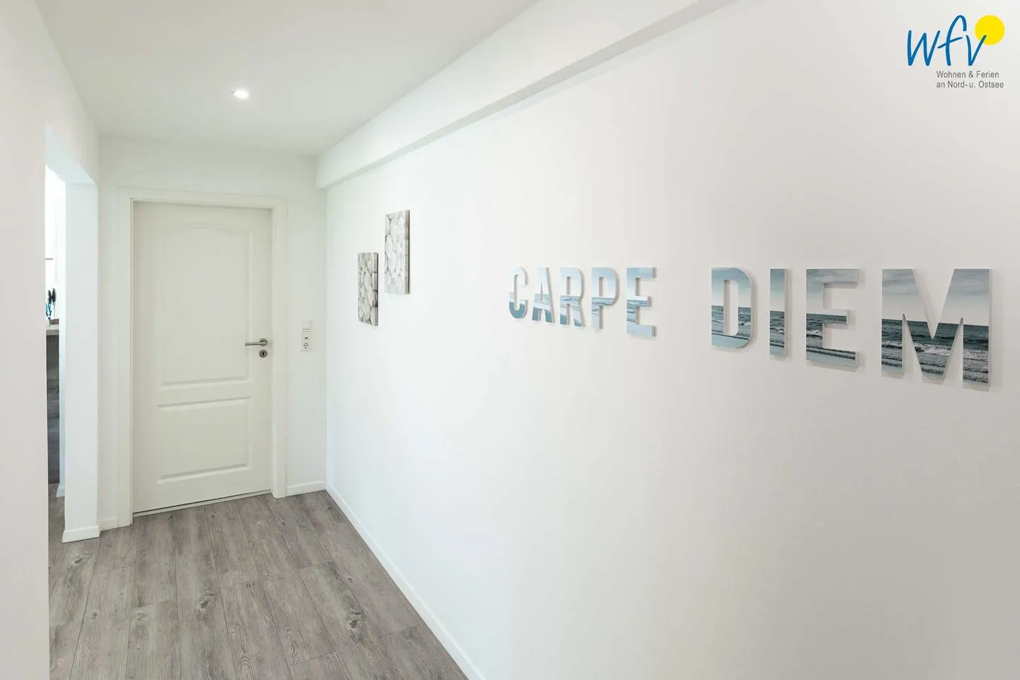 Appartementhaus Villa am Januspark Ferienwohnung Border Suite Juist - Flur