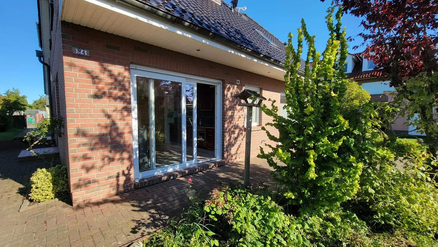 Ferienhaus Windland Dranske - Fassade / Eingang