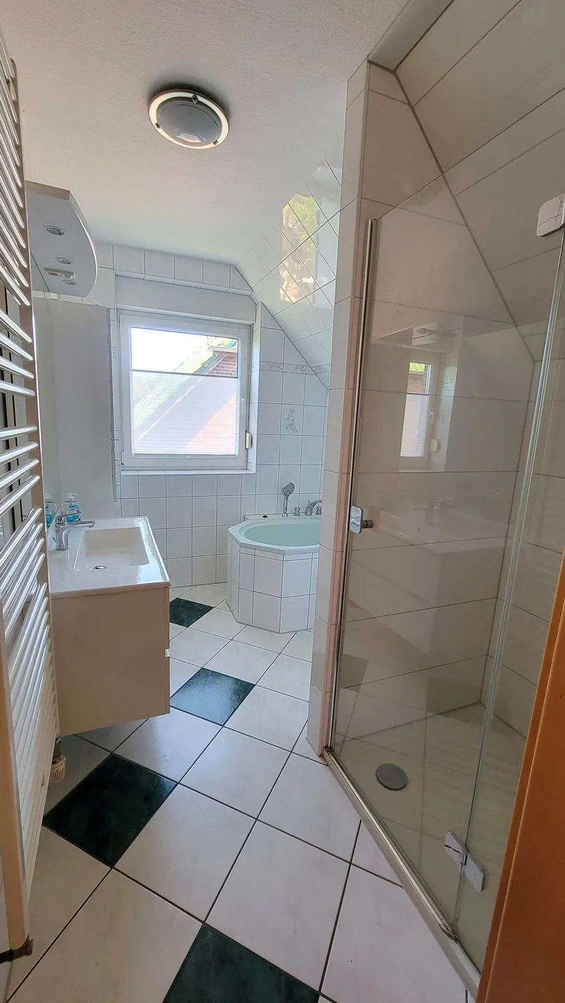 Ferienhaus Windland Dranske - Badezimmer