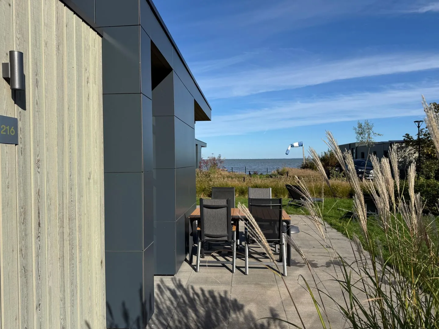 Enkhuizer Strand Chalet Leuke Plek mit Zaun Haus Nr. 216 Noord-Holland -