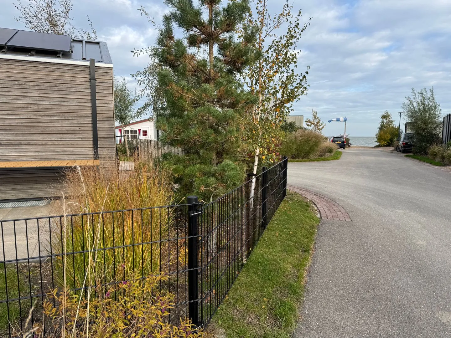 Enkhuizer Strand Chalet Meereszauber mit Zaun Nr. 304 Noord-Holland -