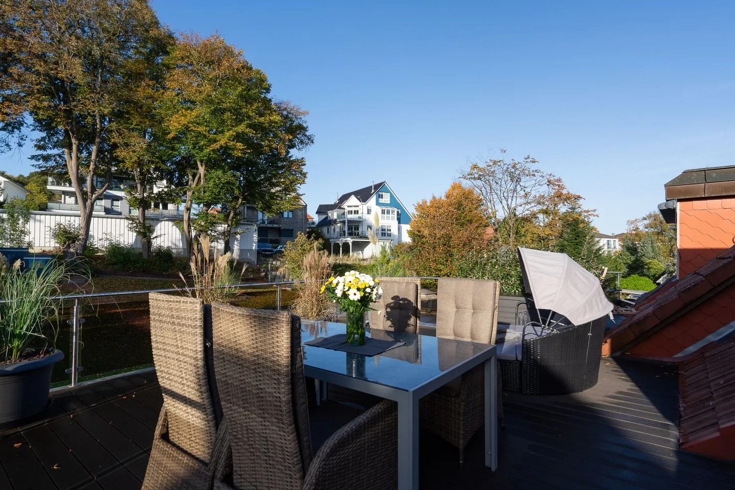 Ferienwohnung "Vittoria" Scharbeutz - Terrasse