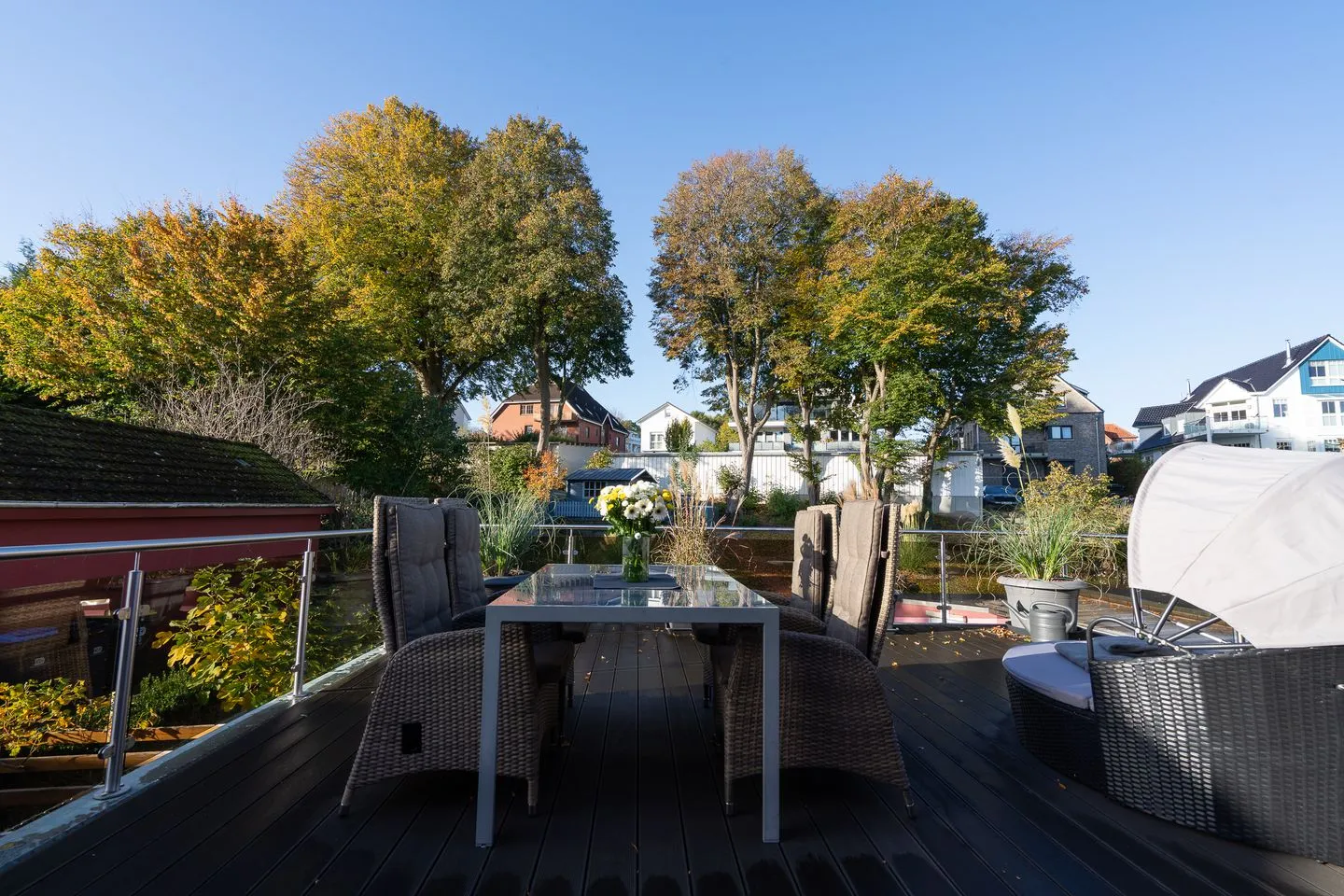 Ferienwohnung "Vittoria" Scharbeutz - Terrasse