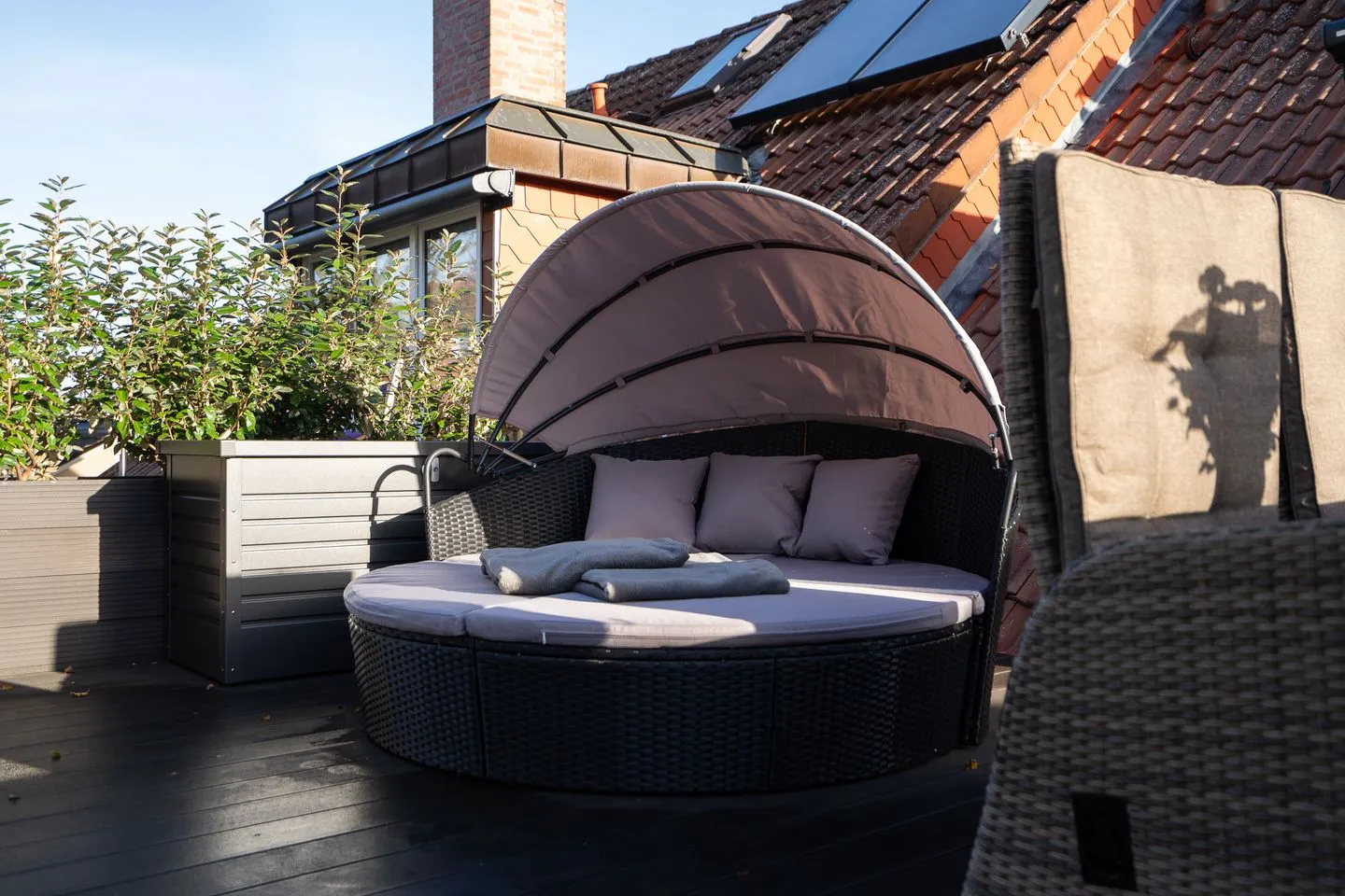 Ferienwohnung "Vittoria" Scharbeutz - Terrasse