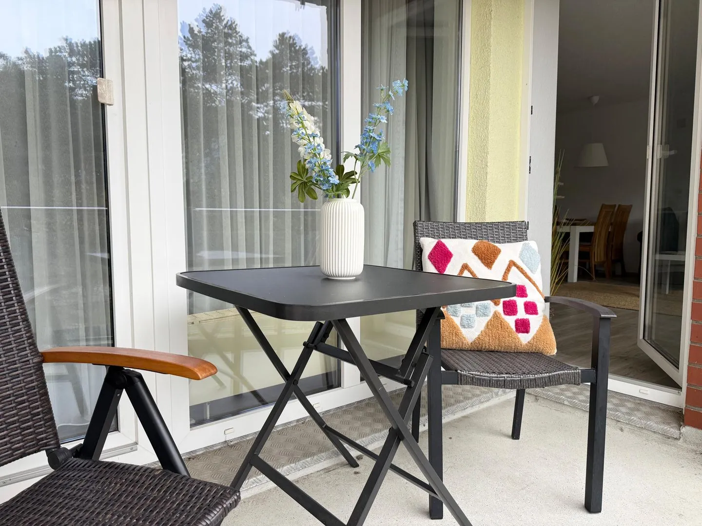 Haus Nordseebrandung FeWo B1.2 Sahlenburg - Balkon