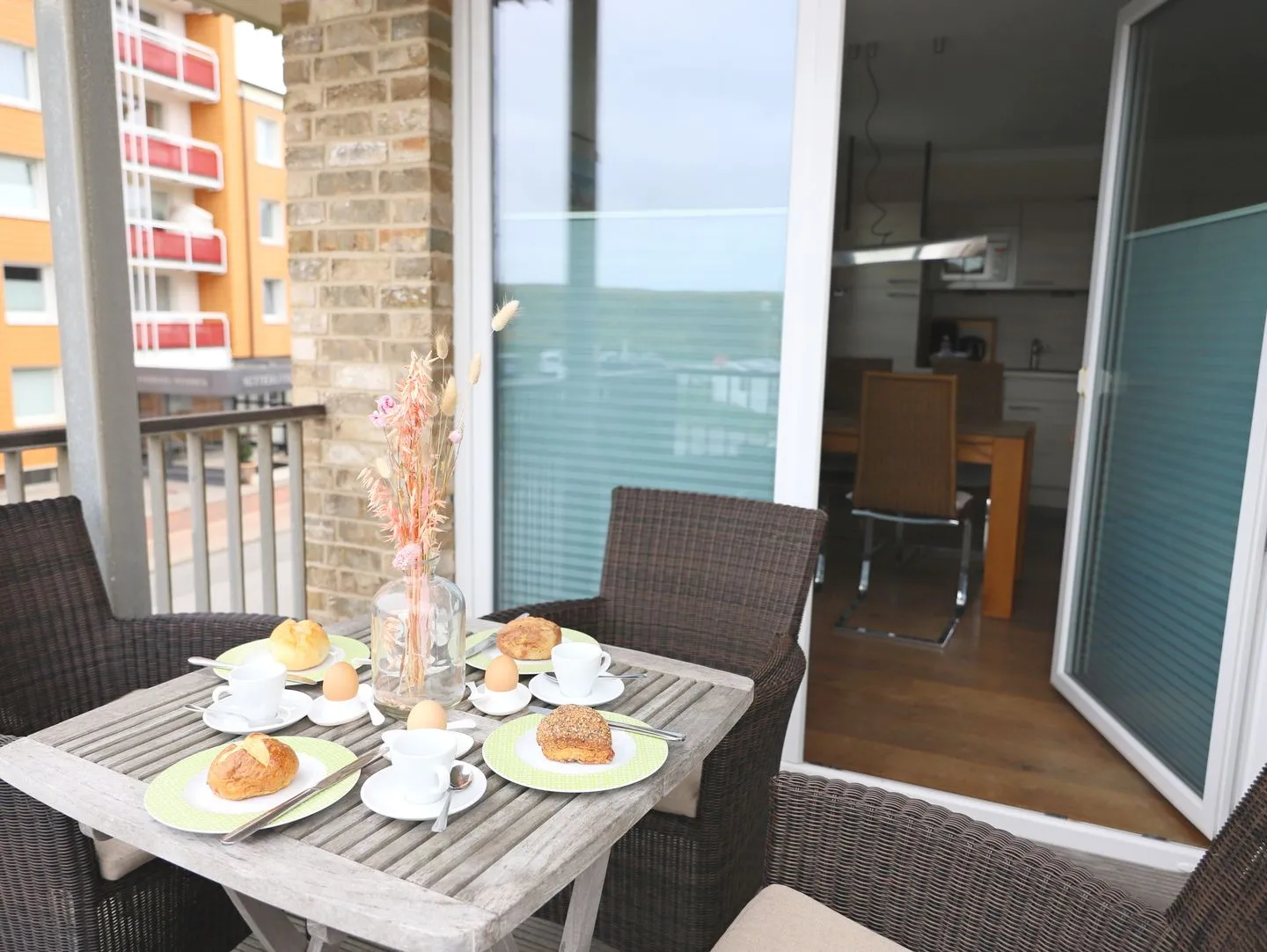 Brandenburger Straße 5b, Whg. 6 Westerland - Balkon