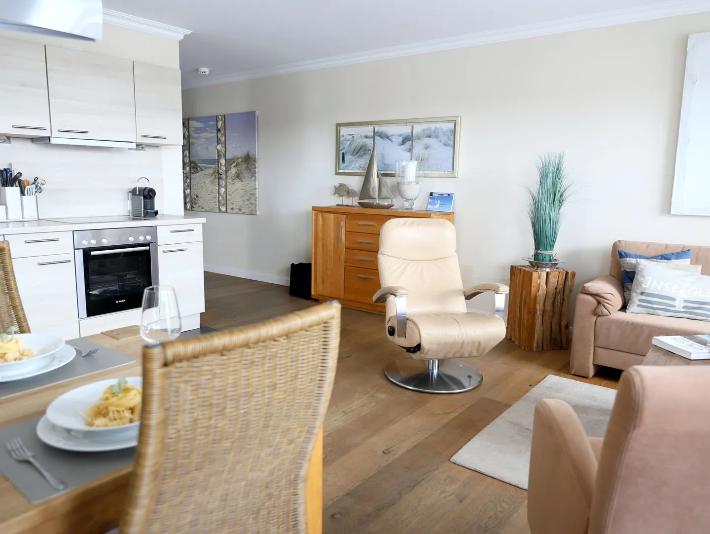 Brandenburger Straße 5b, Whg. 6 Westerland - Wohnzimmer