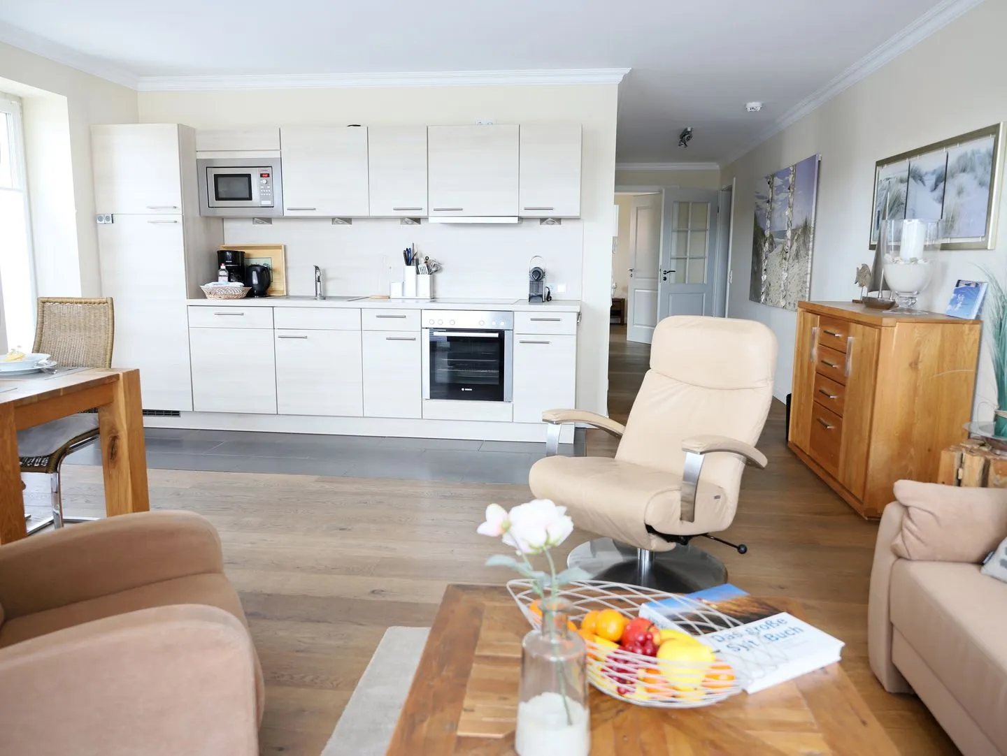 Brandenburger Straße 5b, Whg. 6 Westerland - Wohnzimmer