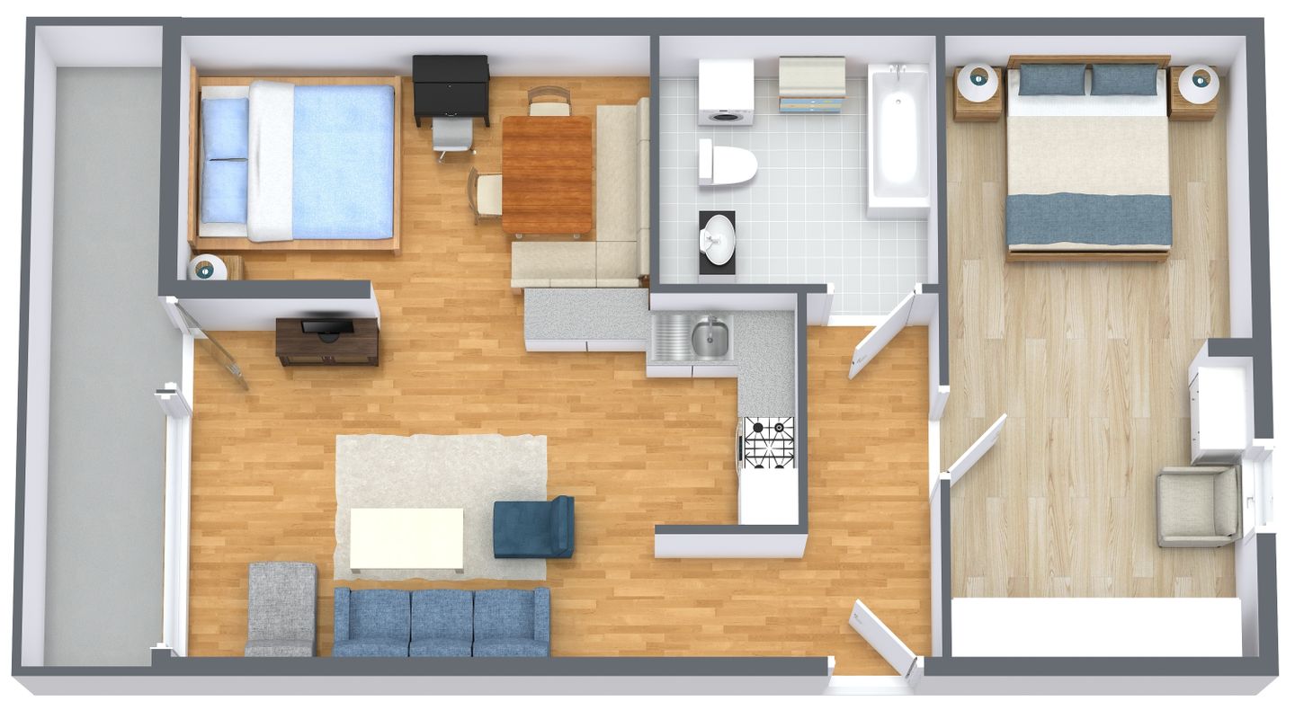 Apartment Abendrot by FiS - Fun in Styria Sonnenalm - Ground plan