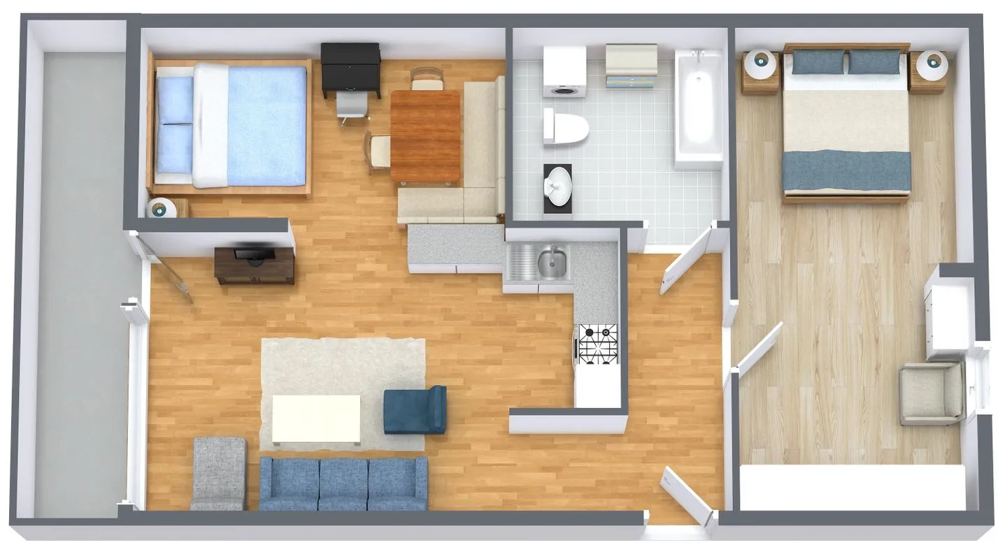 Apartment Abendrot by FiS - Fun in Styria Sonnenalm - Ground plan