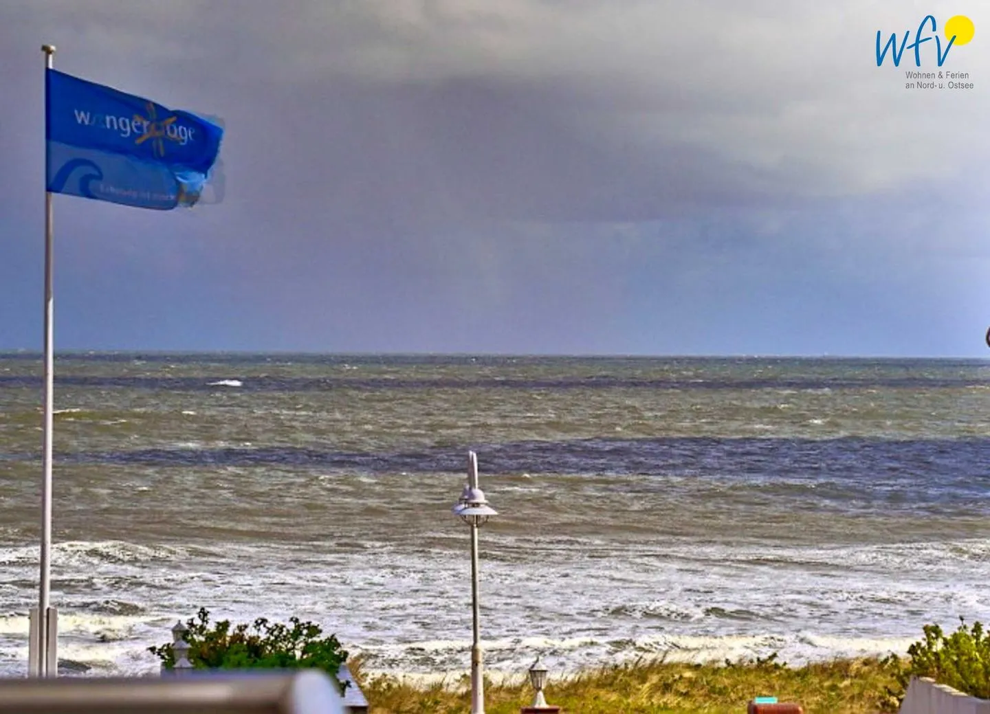 Haus Meeresluft Ferienwohnung Seepferdchen Wangerooge - Balkon