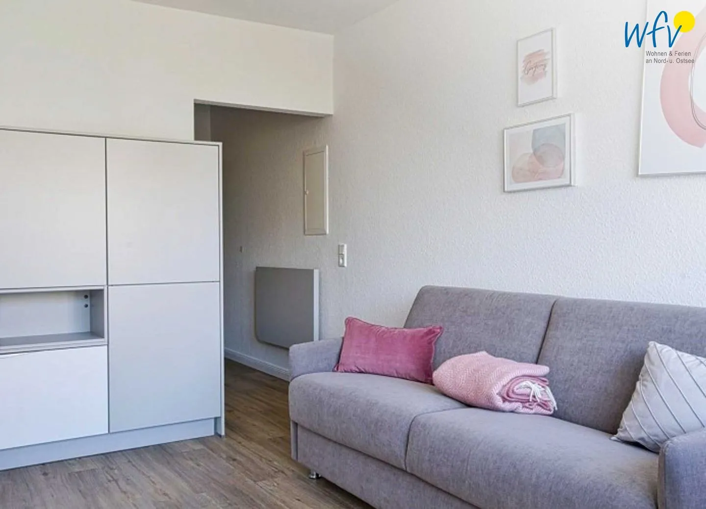 Haus Meeresluft Ferienwohnung Seepferdchen Wangerooge - Wohnzimmer