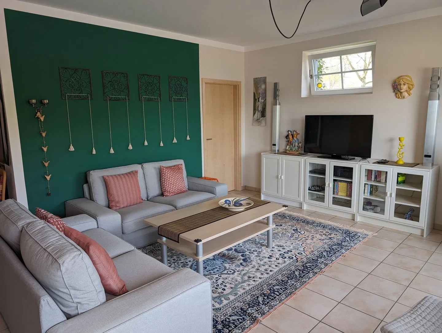 Ferienwohnung Am Schlössle Lechbruck am See - offener Wohnbereich