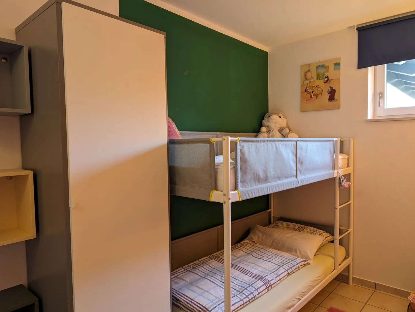Ferienwohnung Am Schlössle Lechbruck am See - Kinderzimmer mit Etagenbett