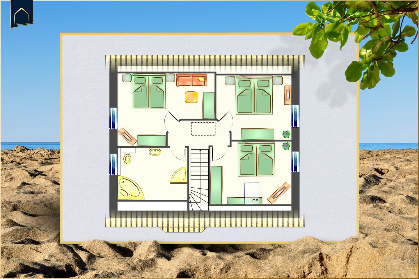  Landhaus am Krebssee Ostseebad Bansin - Grundriss