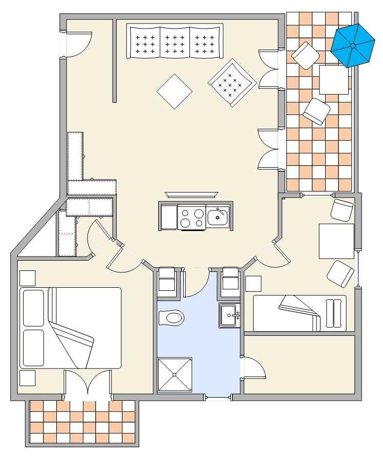 Waldhaus Fewo 22 Bild 7