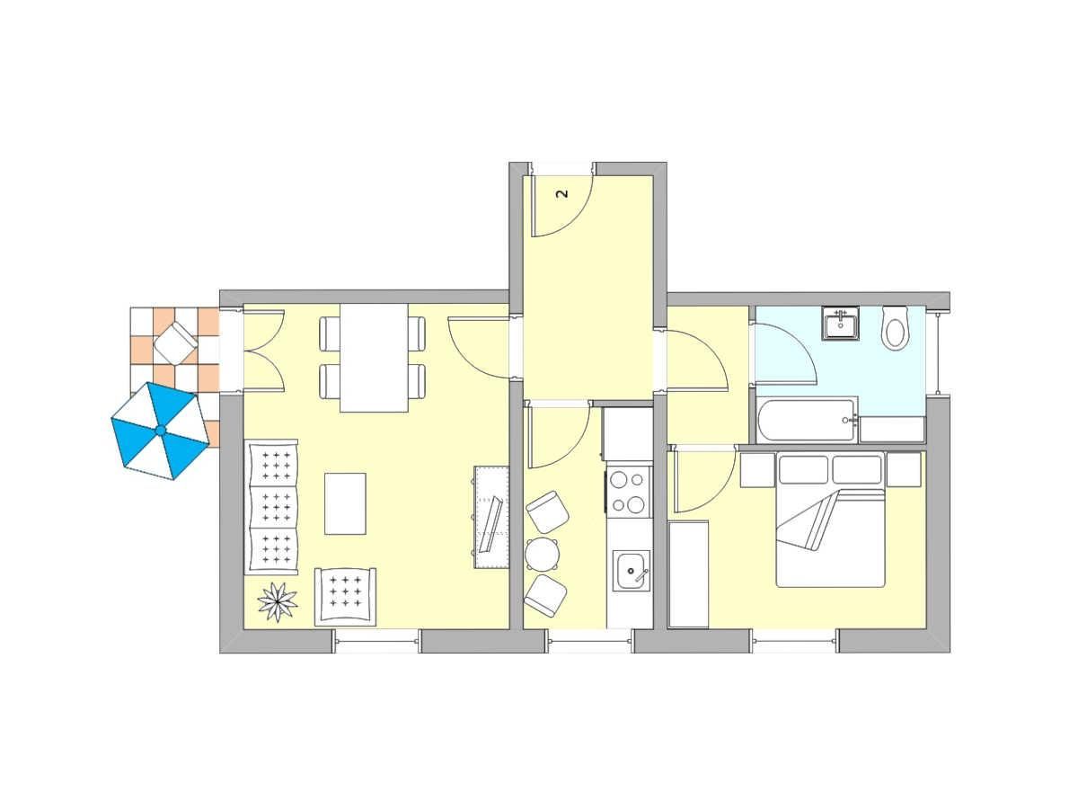 Residenz Unter den Linden Wohnung 2 ruhig am Stadtwald Bild 9